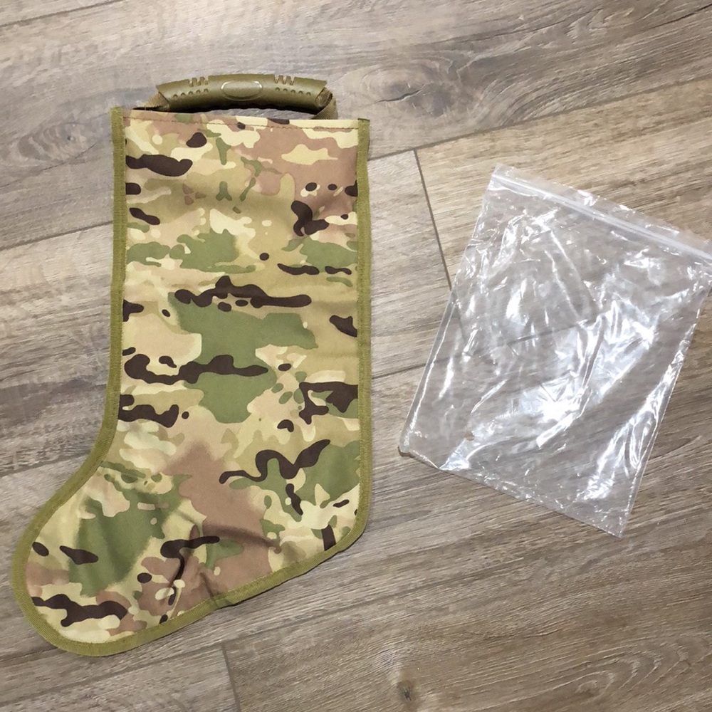 Brand new in package! - Army Surplus CAMO Christmas Stocking - Picture 6 of 8